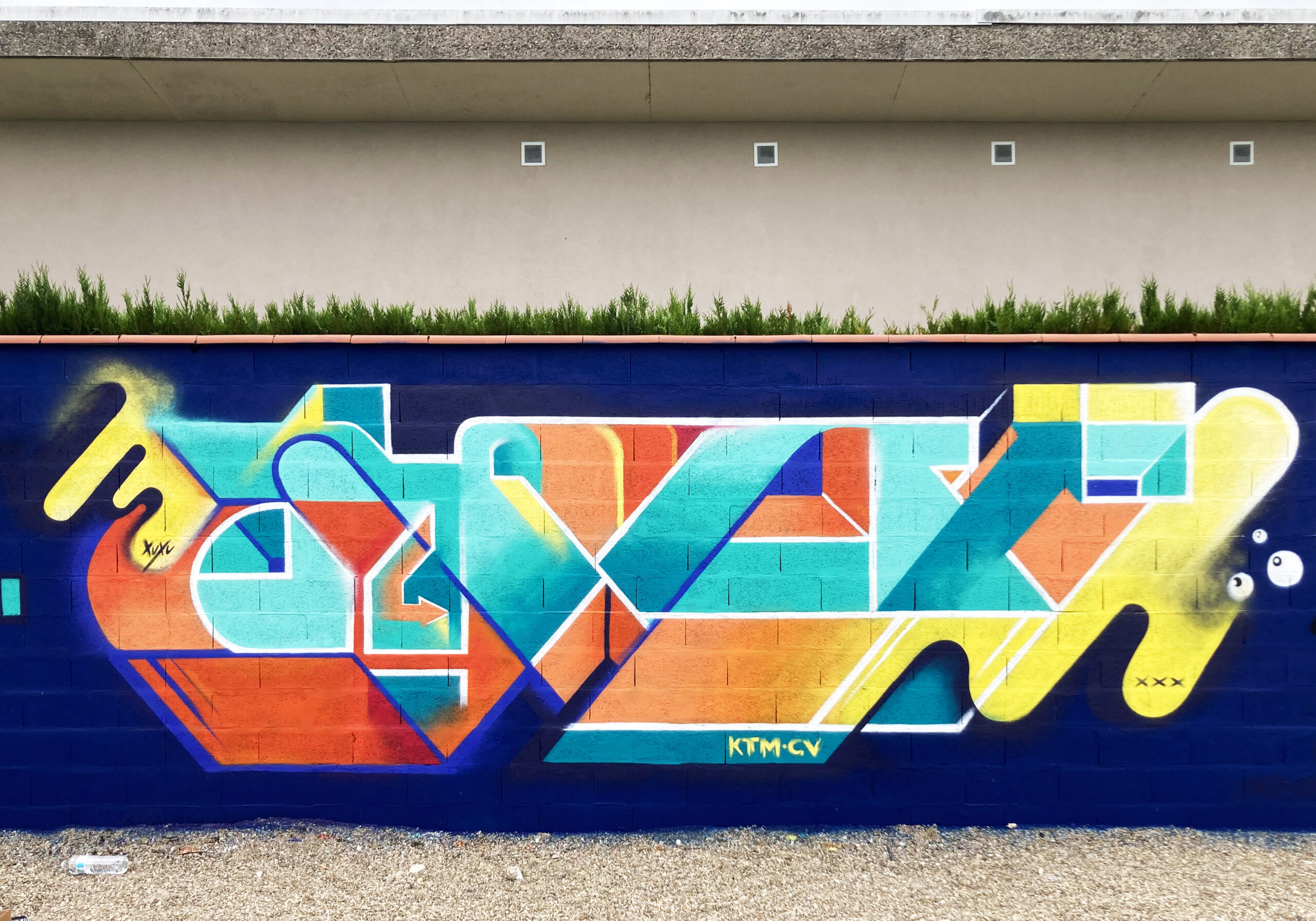 eno ktm graffiti writing geometric letters charivari cv