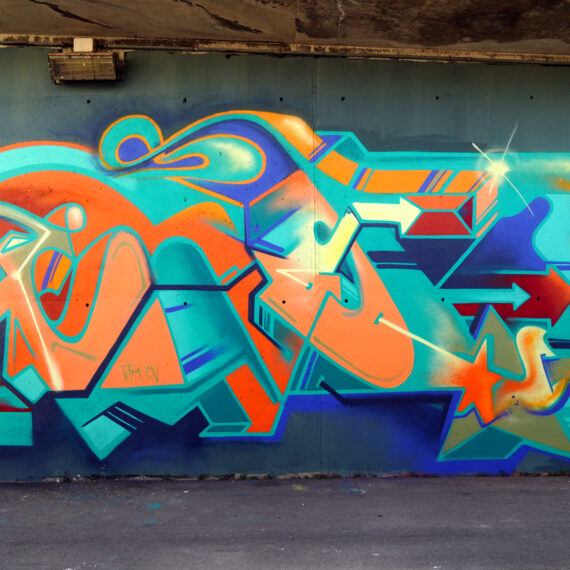 eno ktm graffiti writing geometric letters charivari cv